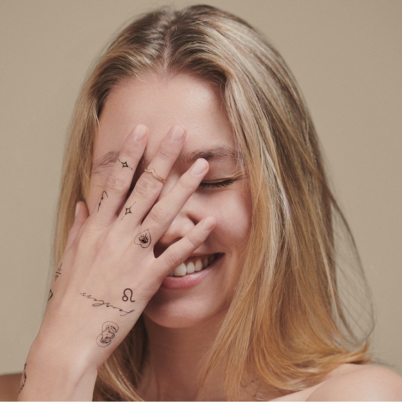 💜 Inked by Dani Temporary Tattoos - Zodiac Pack: Aries + Leo + Sagittarius NWT - Picture 5 of 9